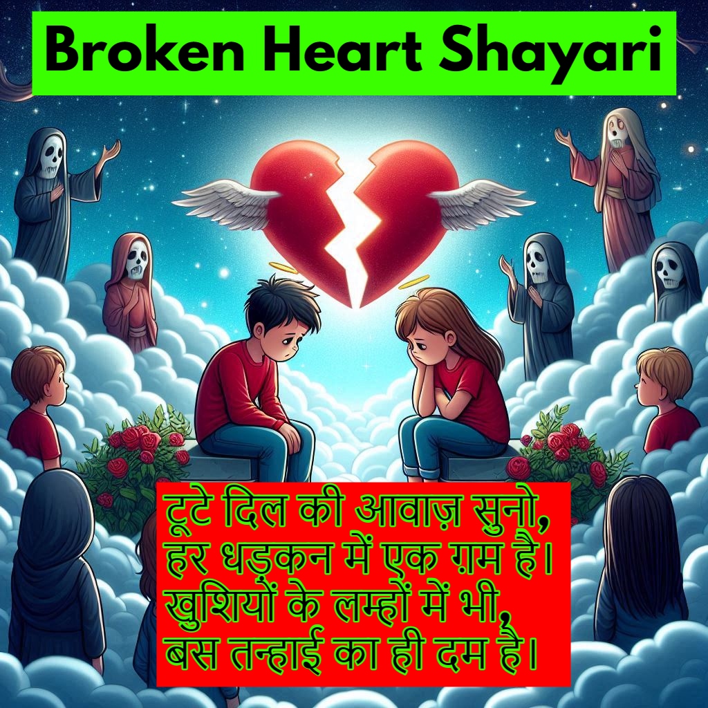 Top 20 + Broken Heart Shayari: A Journey Through Pain and Poetry ...